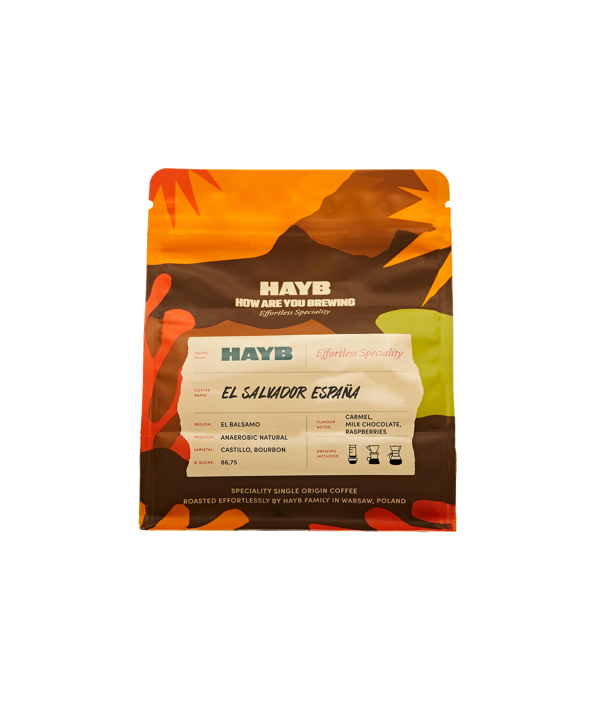 El Salvador España — HAYB Coffee (250 g, ziarnista)