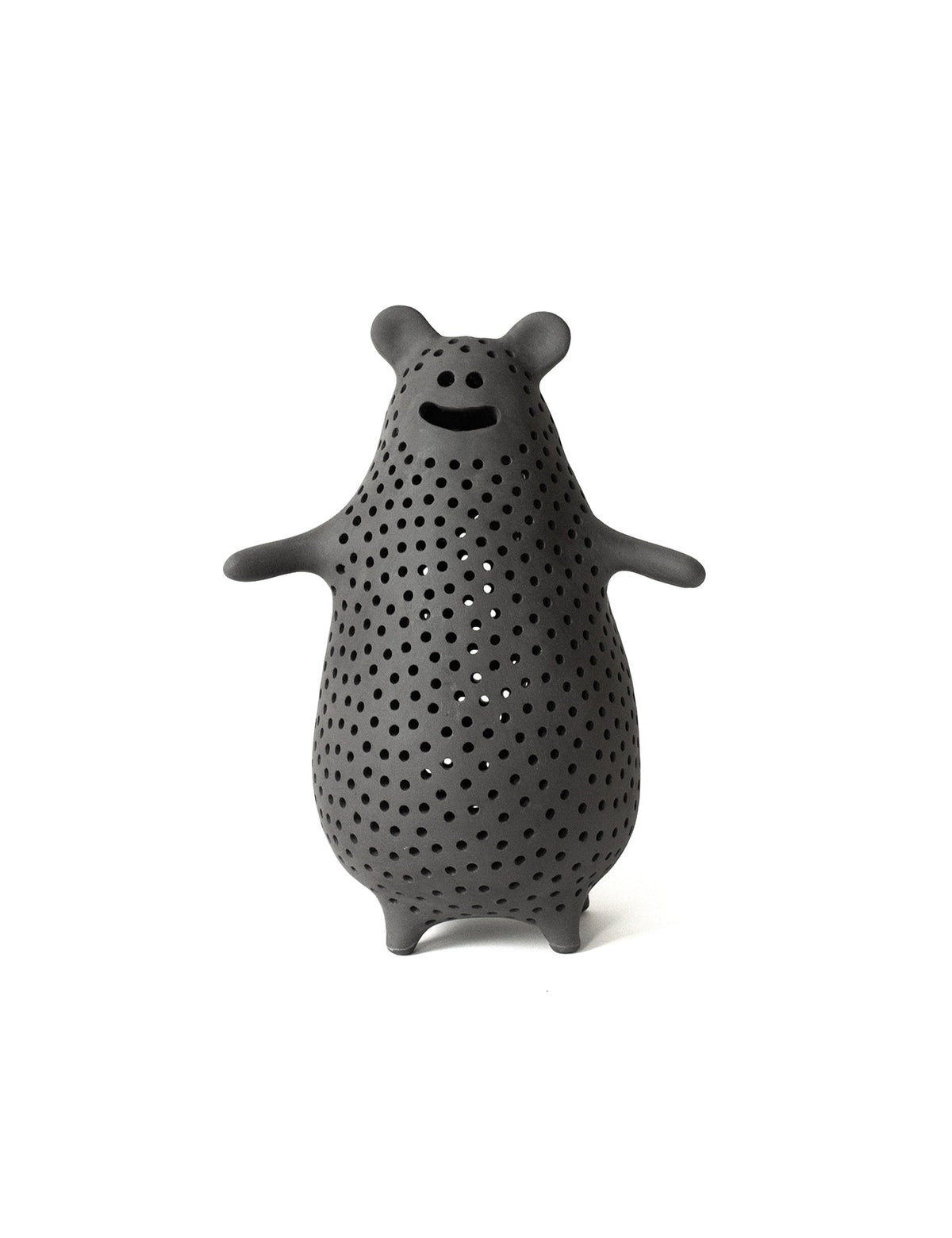 Aurora — rzeźba ceramiczna, kolekcja Creatures – Hadaki, ręcznie robiona kamionka, na białym tle