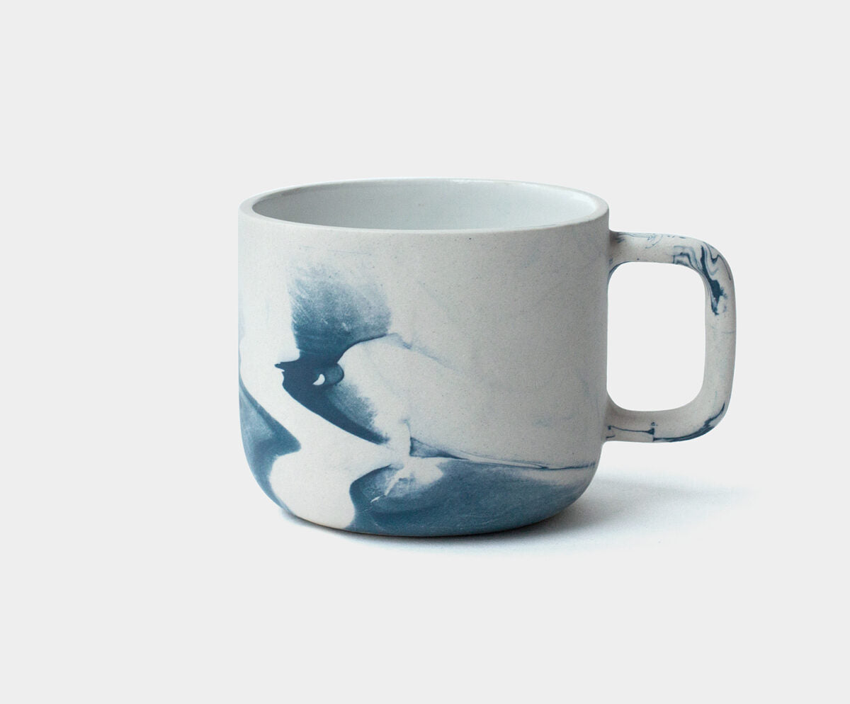Duży kubek Baltica Blue – Hadaki – ceramiczny kubek handmade Hadaki
