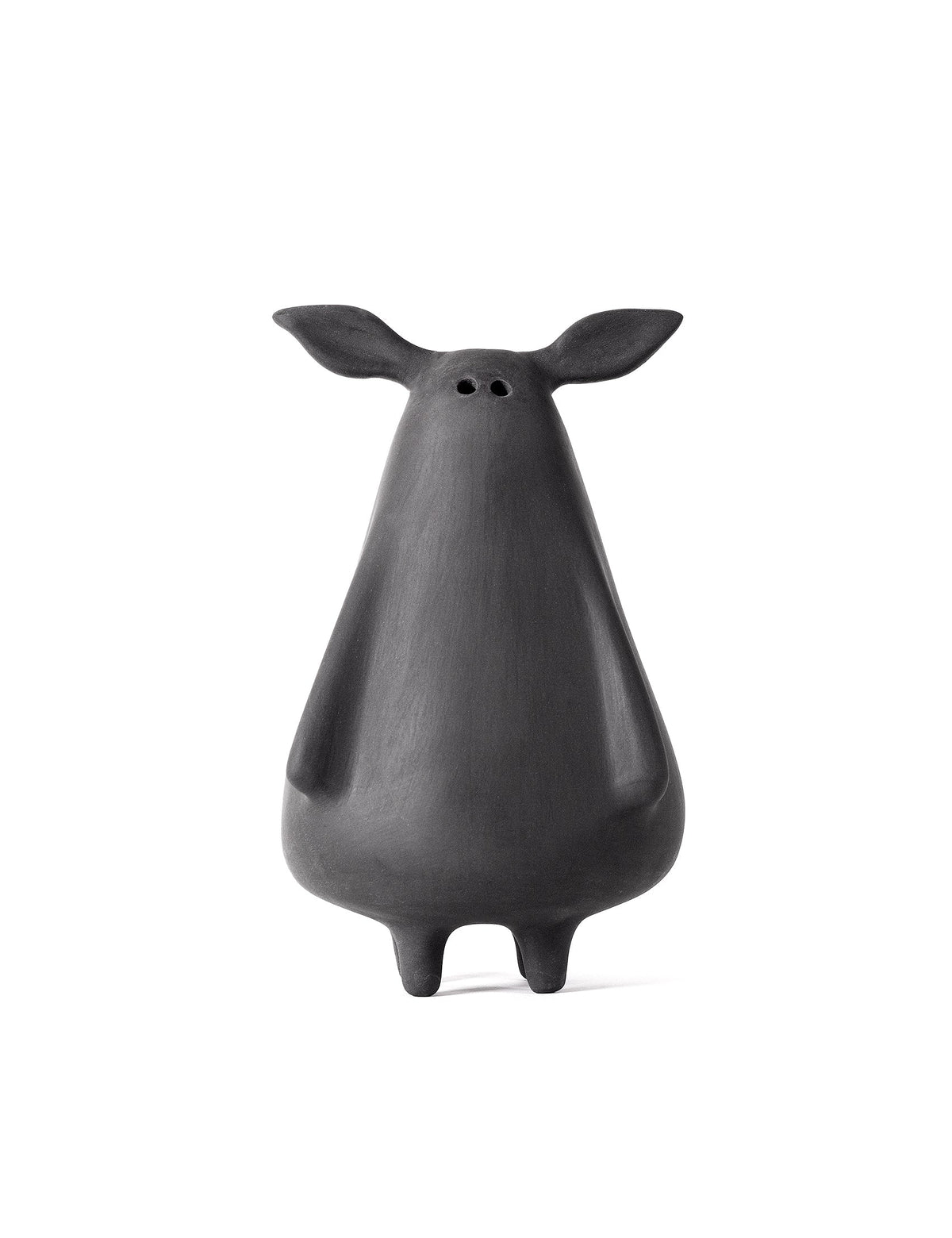 Boogie — rzeźba ceramiczna, kolekcja Creatures – Hadaki, ręcznie robiona kamionka, na białym tle
