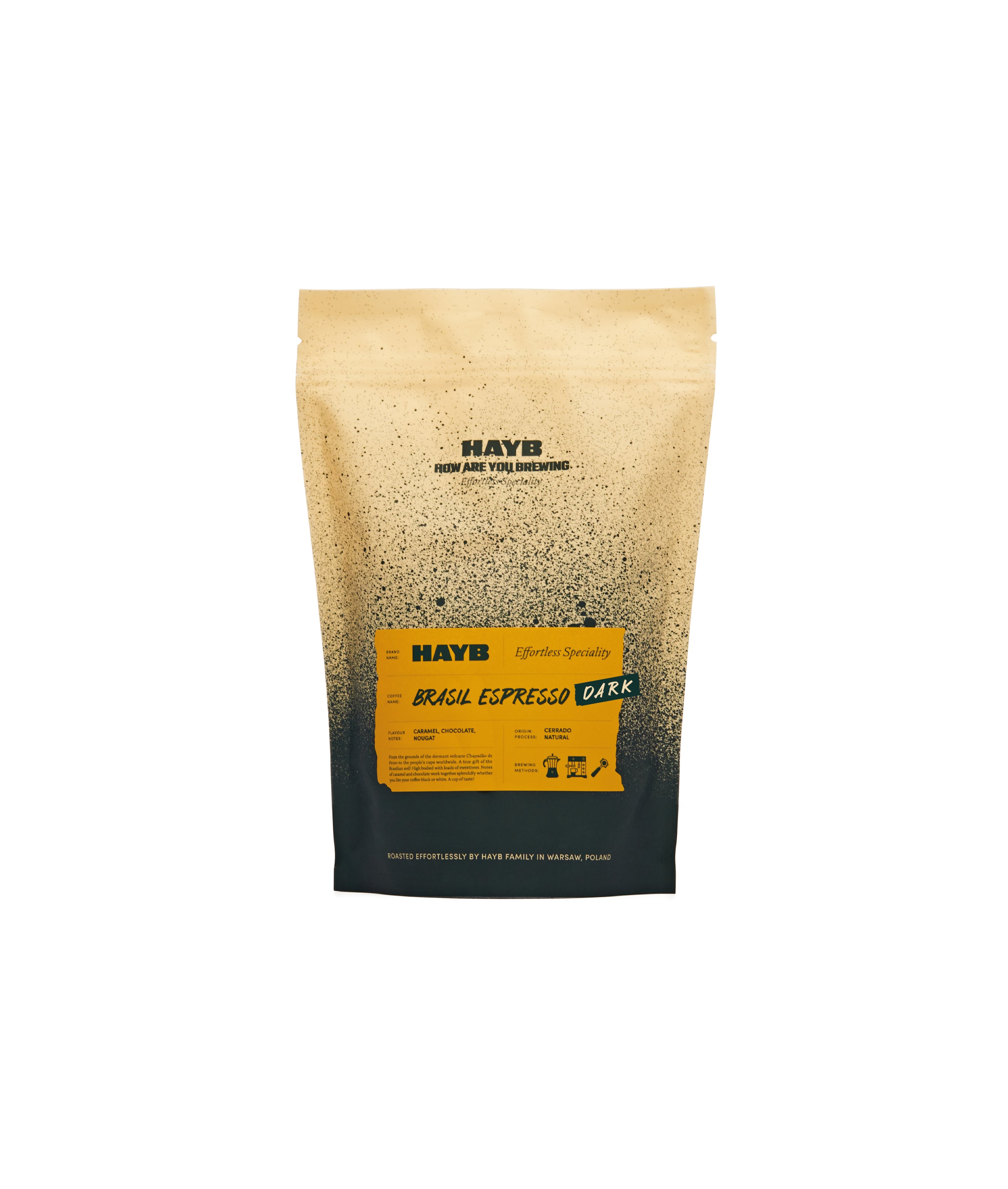 Brasil Espresso DARK – HAYB Coffee (250g, kawa ziarnista)
