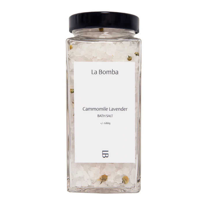 Camomile Lavender Bath Salt, sól do kąpieli – naturalna sól do kąpieli La Bomba