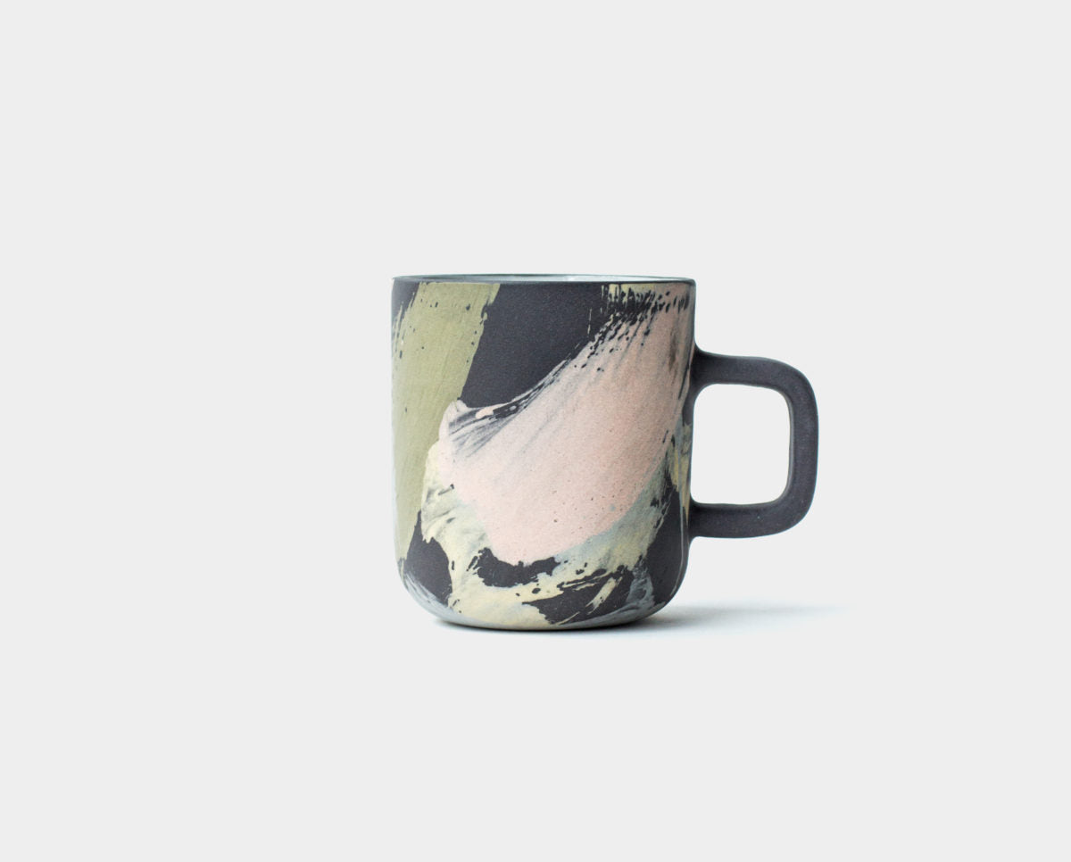 Mały kubek Mazy – Hadaki – ceramiczny kubek handmade Hadaki