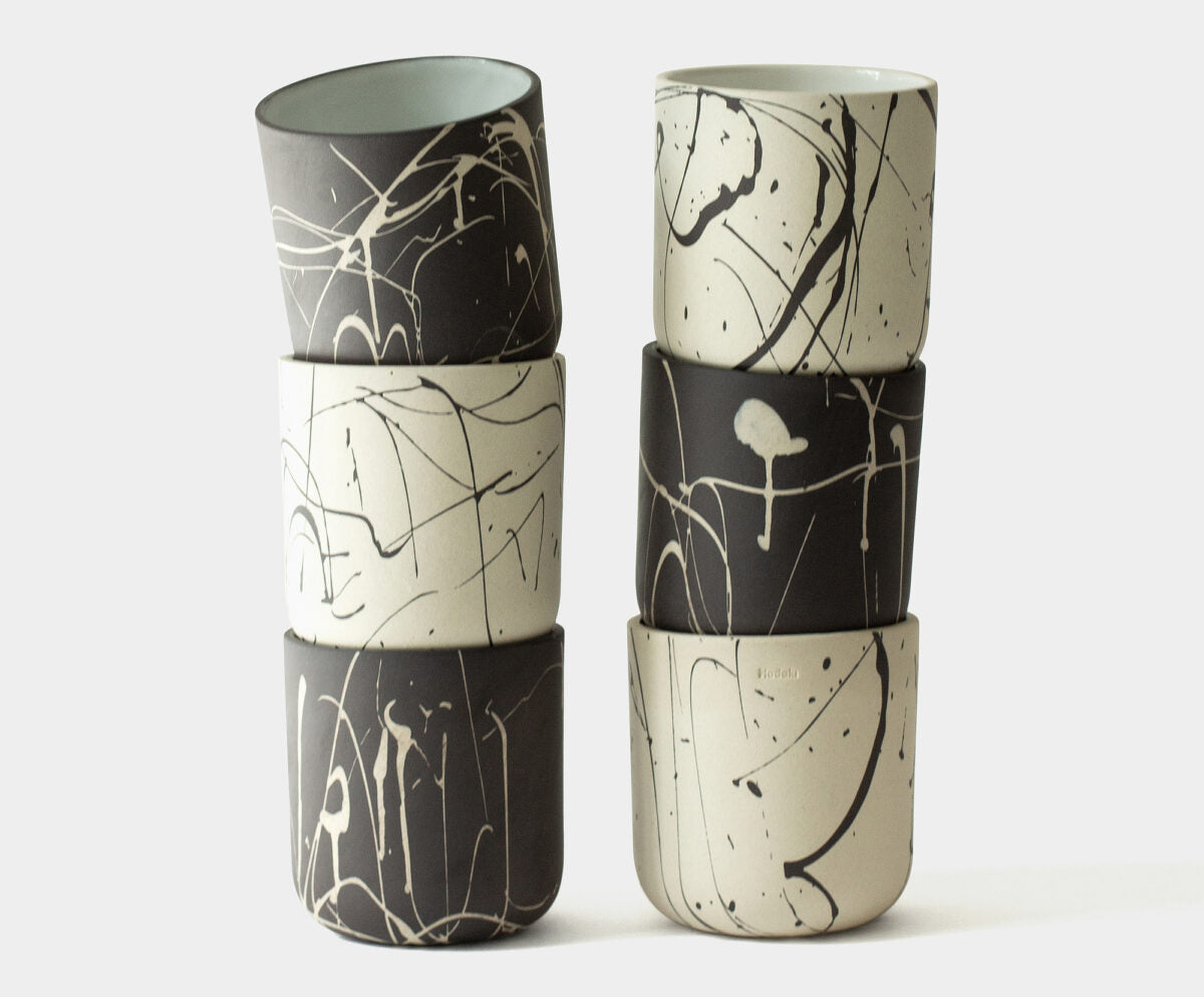 Kubek Pollock Light – Hadaki – ceramiczny kubek handmade Hadaki