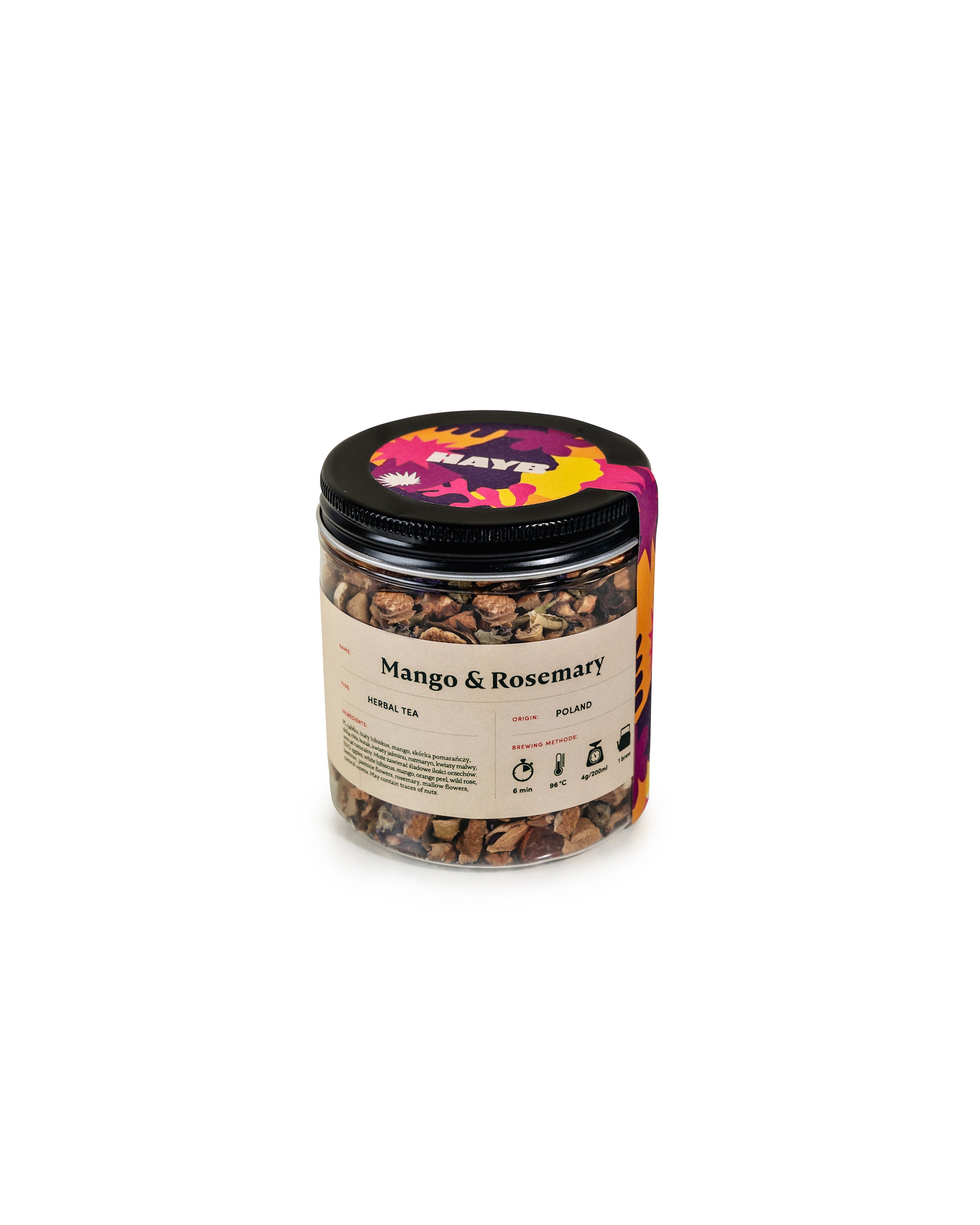 Herbata Mango & Rozmaryn – liściasta (70 g)
