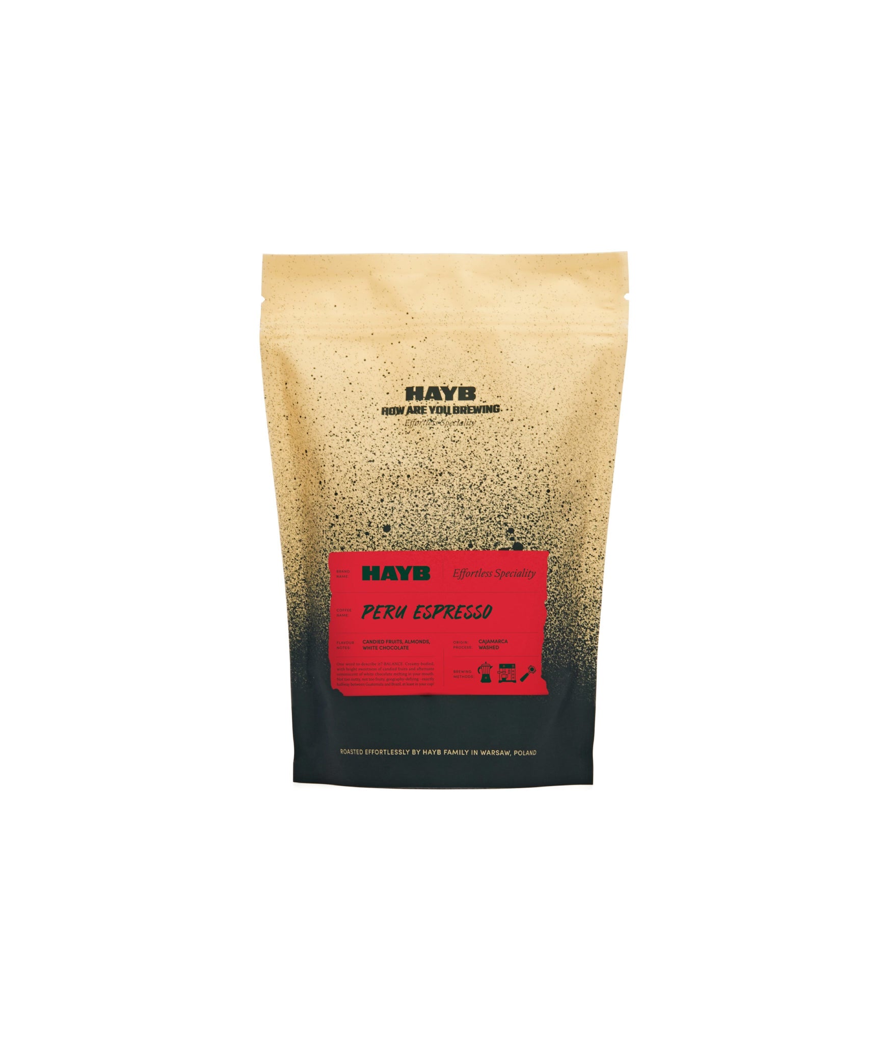Peru Espresso – HAYB Coffee (250 g, kawa ziarnista)
