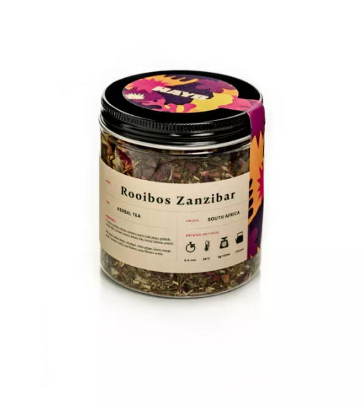 Herbata Rooibos Zanzibar – liściasta (70 g)