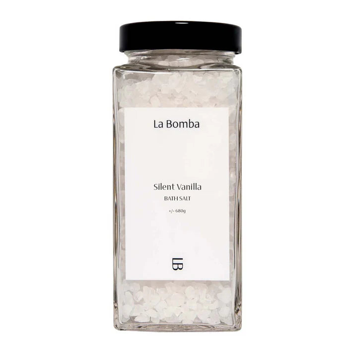 Silent Vanilla Bath Salt, sól do kąpieli – naturalna sól do kąpieli La Bomba