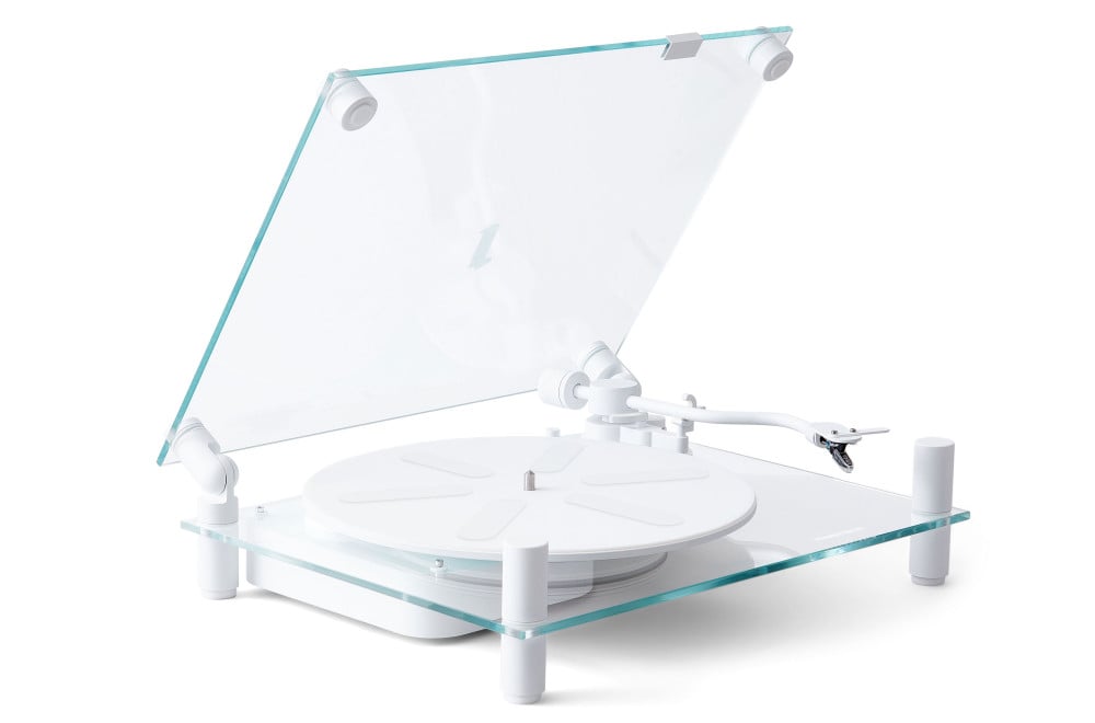 Transparent Turntable – szklany gramofon o modularnej duszy