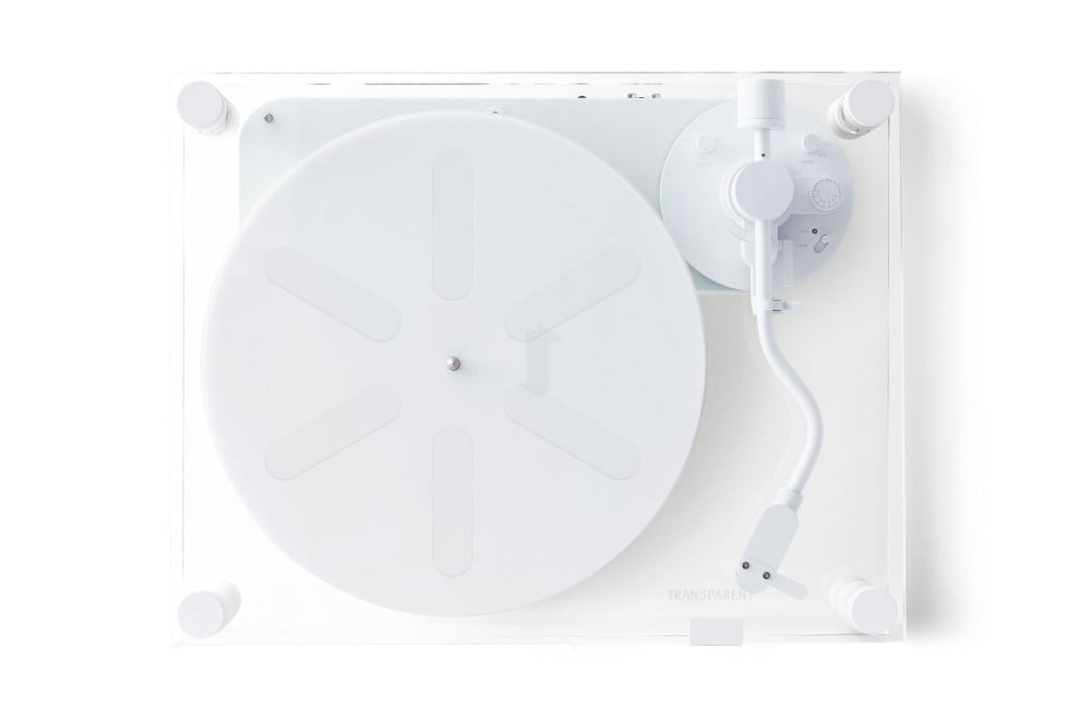 Transparent Turntable – szklany gramofon o modularnej duszy