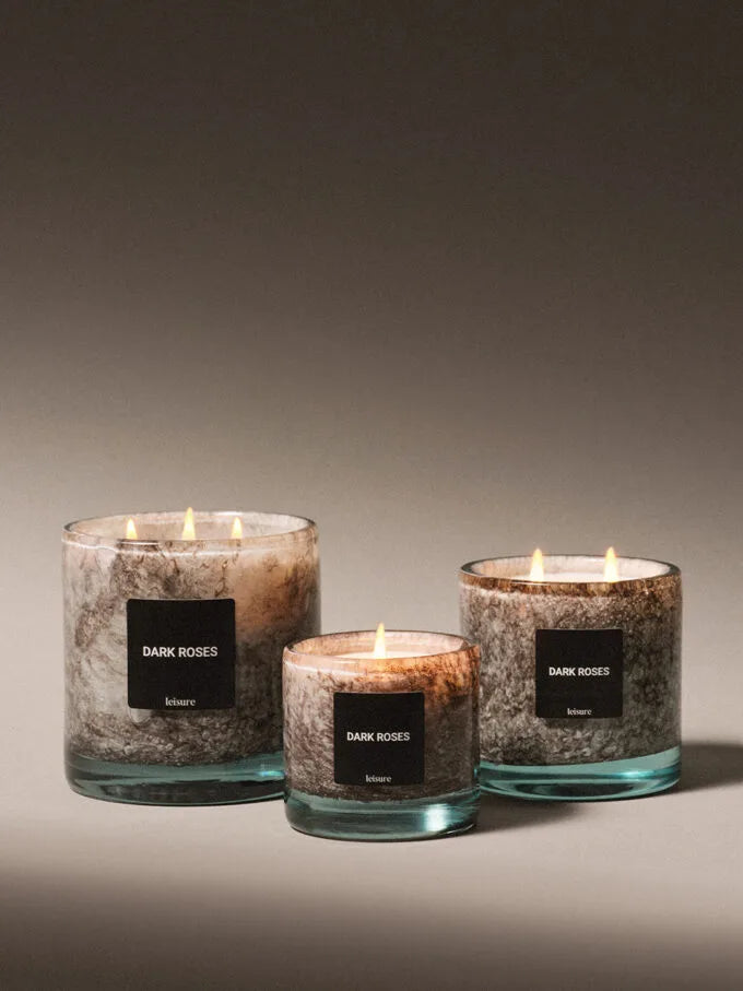 Świeca zapachowa Dark Roses – Moroccan Dusk | Orientalna, drzewna