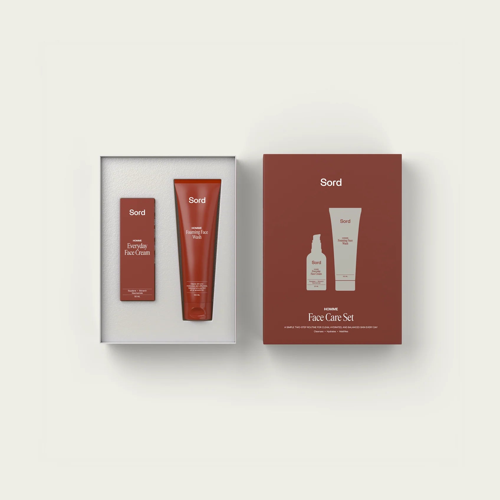 SØRD – Face Care Set – pielęgnacja skóry premium Sord