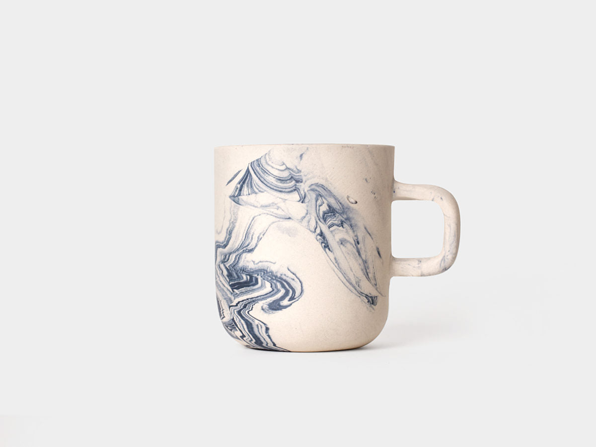 Mały kubek Baltica Blue – Hadaki – ceramiczny kubek handmade Hadaki