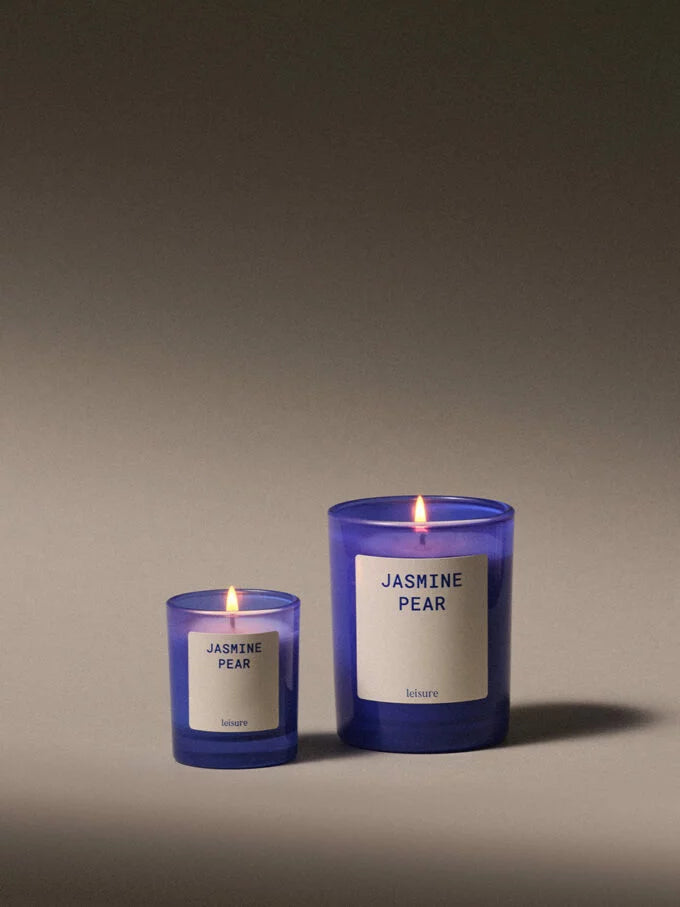 Świeca zapachowa Jasmine & Pear – Abstract Garden | Kwiatowa, owocowa, ręcznie robiona