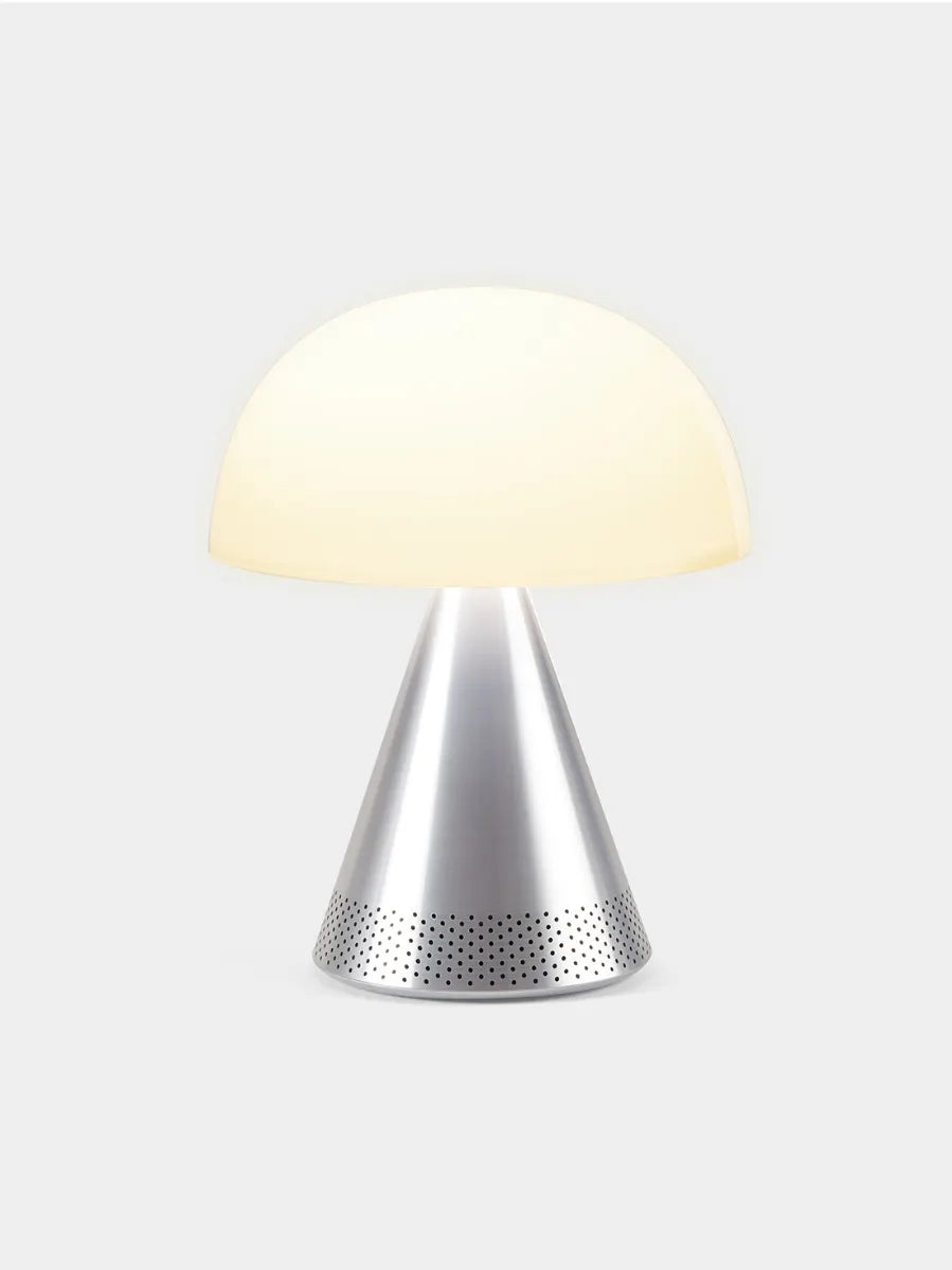 Lampa przenośna Lexon – światło i dźwięk w jednym