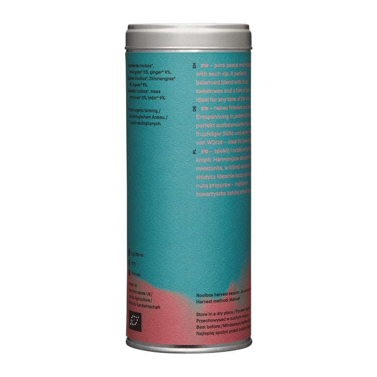 Rooibos imbir cytryna BIO 100g – herbata rooibos BIO RO Free Tea