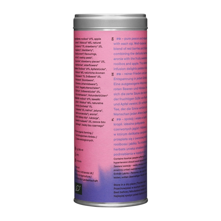 Rooibos jabłko hibiskus BIO 100g – herbata rooibos BIO RO Free Tea