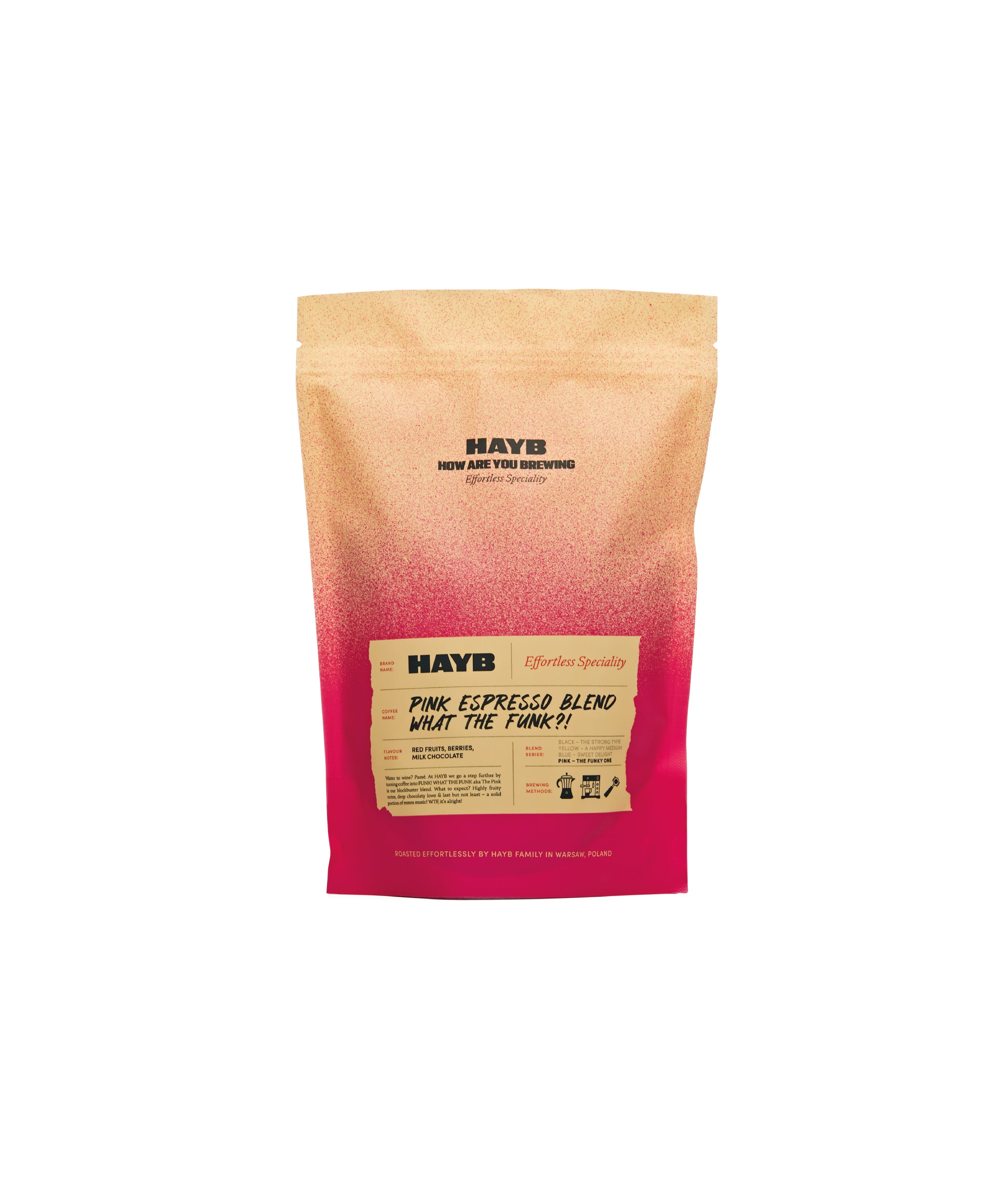 Pink Espresso Blend – WTF?! – HAYB Coffee (250 g, kawa ziarnista)