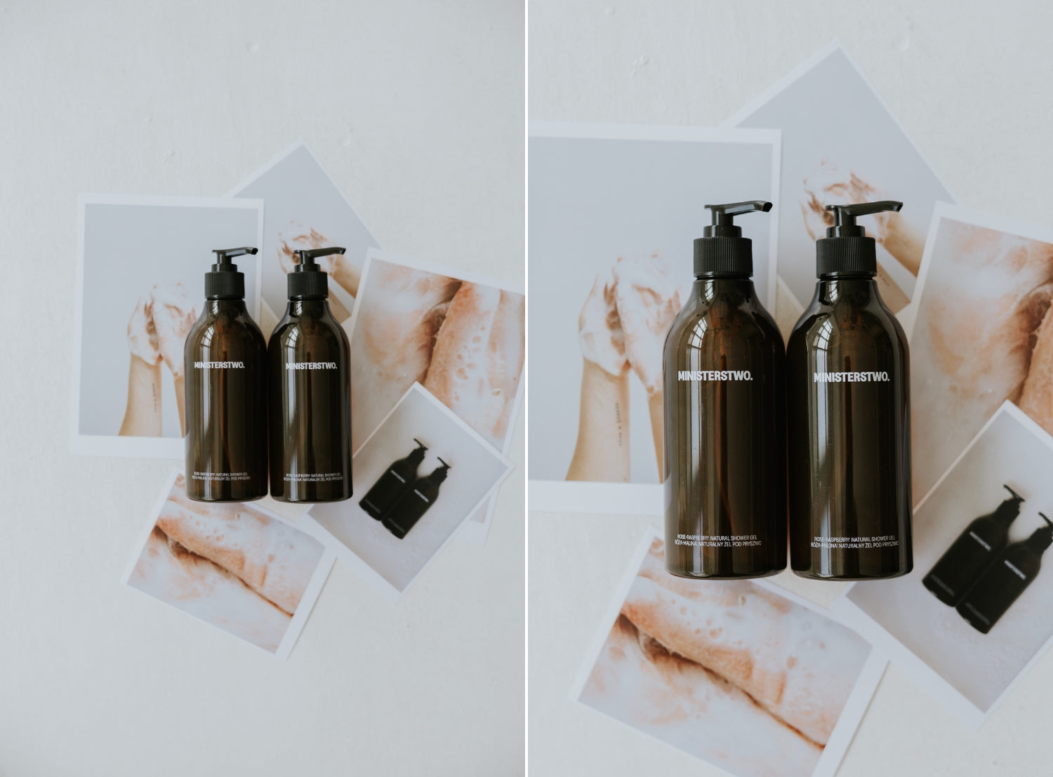 Róża–Malina Naturalny żel pod prysznic, 400 ml – produkt premium Ministerstwo Mydła