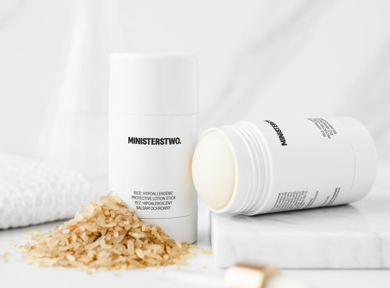 RYŻ — hipoalergiczny balsam ochronny (sztyft 75 g)