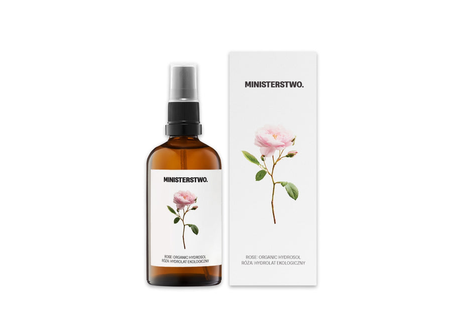 Róża – hydrolat ekologiczny 100 ml – produkt premium Ministerstwo Dobrego Mydła
