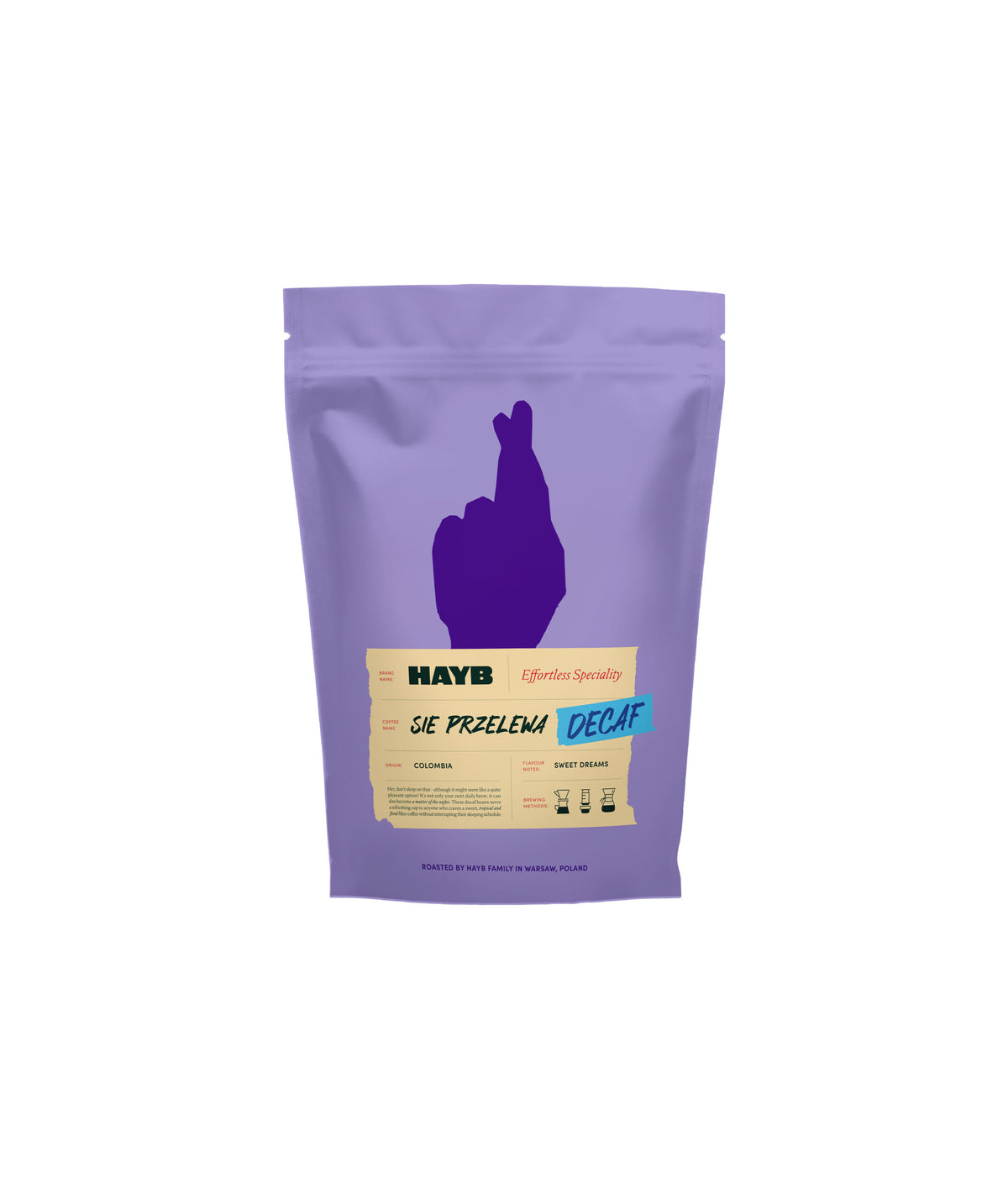 Się Przelewa Decaf — HAYB Coffee (250 g, mielona)
