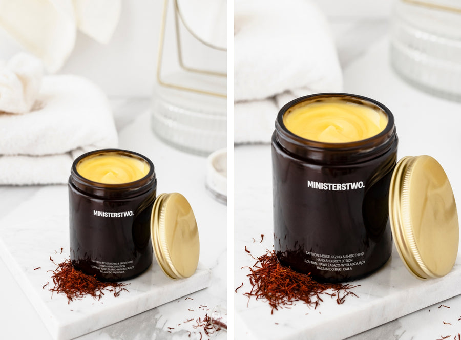 Odżywczy balsam do rąk i ciała | Szafran